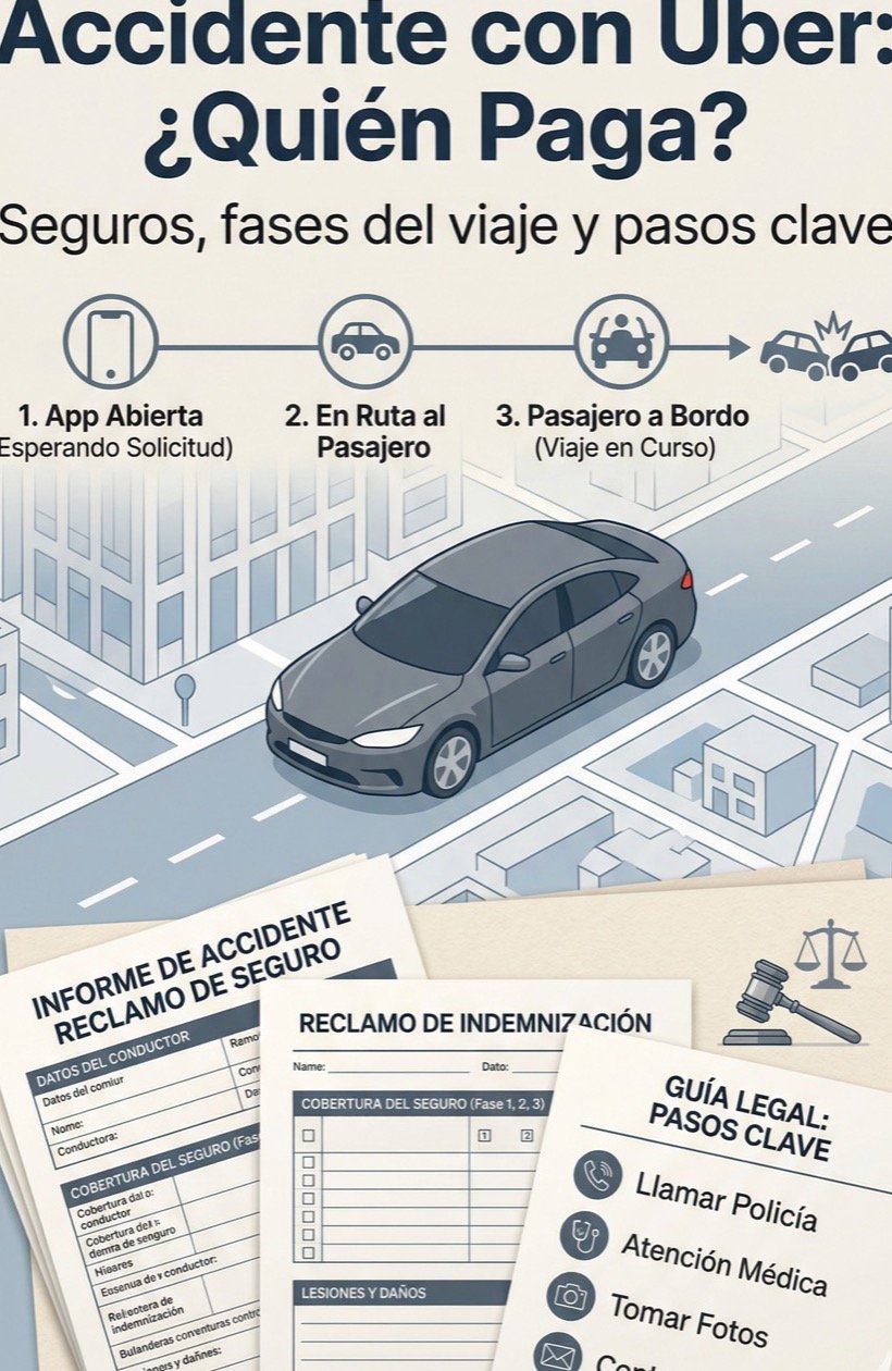 Checklist de documentos para reclamar un accidente automovilistico en Estados Unidos